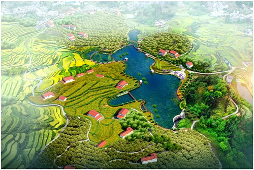 筠連縣石林湖景點建設將于6月底完工，打造旅游新亮點